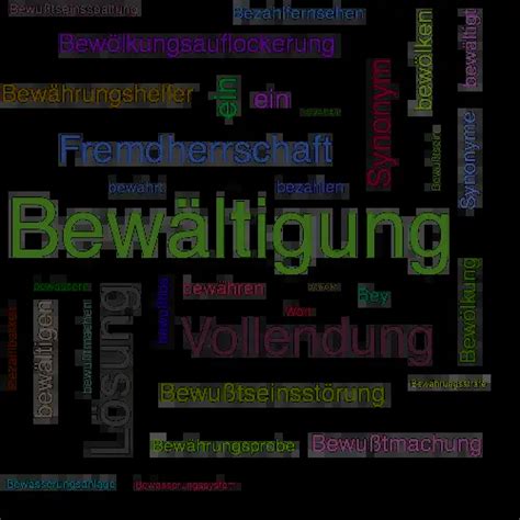 anderes wort für bewältigung|synonyme für bewältigen.